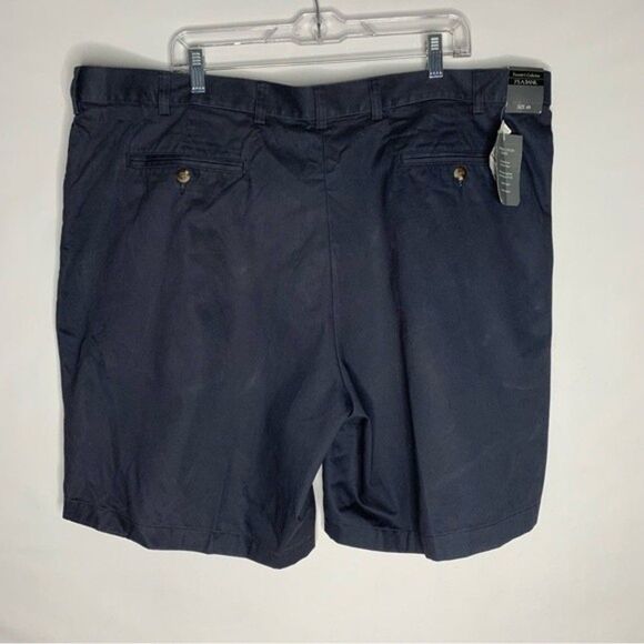 Jos A Bank Navy Blue Travelers Cotton Shorts 4 Pockets New With Tags 46 - Picture 3 of 5